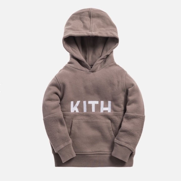Kith Tops - Kith Blocked Williams Hoodie Cinder